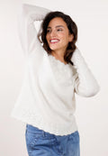 Sorgenfri Pullover "Kathalyna" weiß