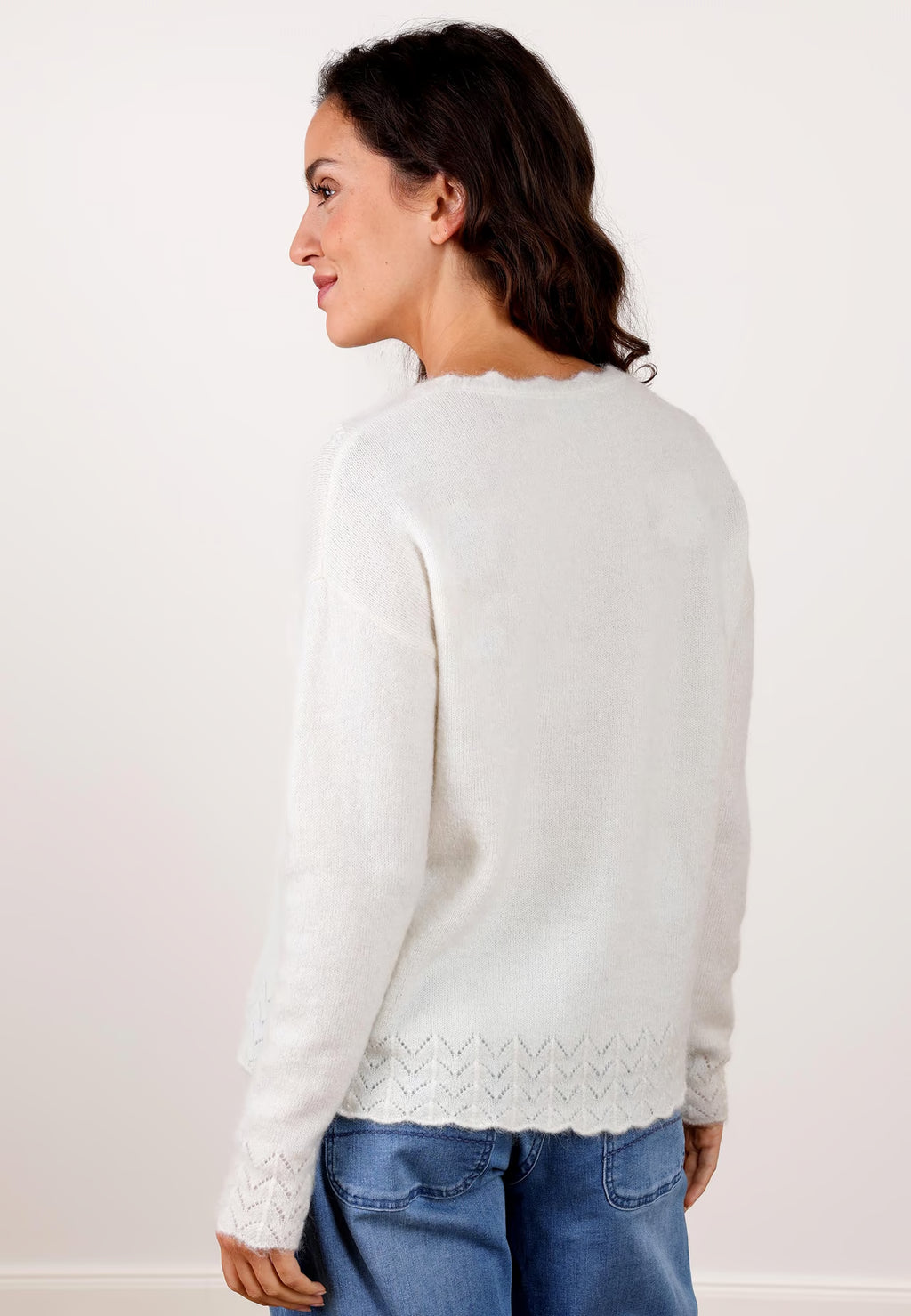 Sorgenfri Pullover "Kathalyna" weiß