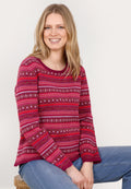Sorgenfri Pullover "Abea" rot