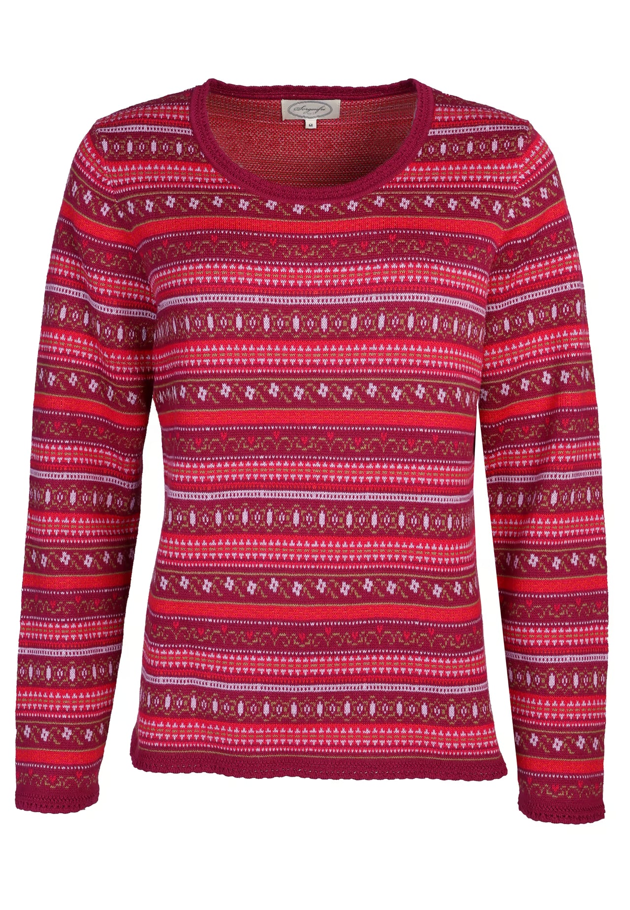 Sorgenfri Pullover "Abea" rot