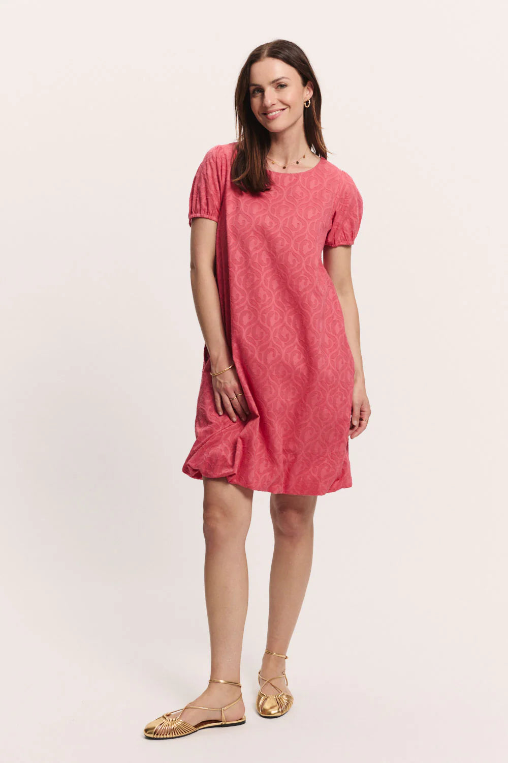 Tranquillo Kleid "Almaa" rosa/rot