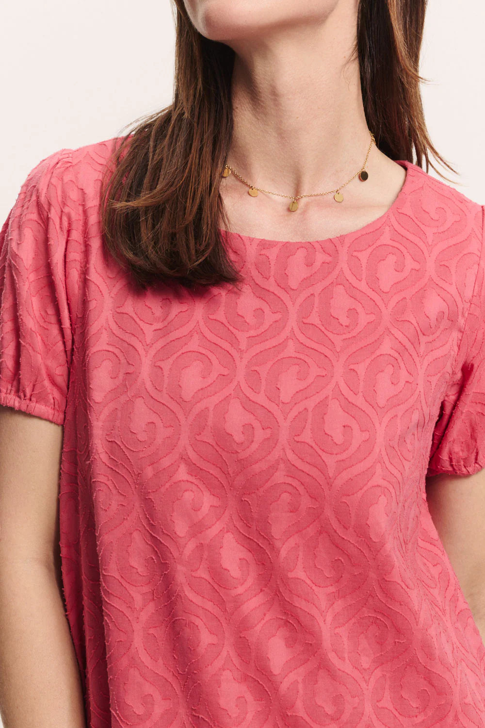 Tranquillo Kleid "Almaa" rosa/rot