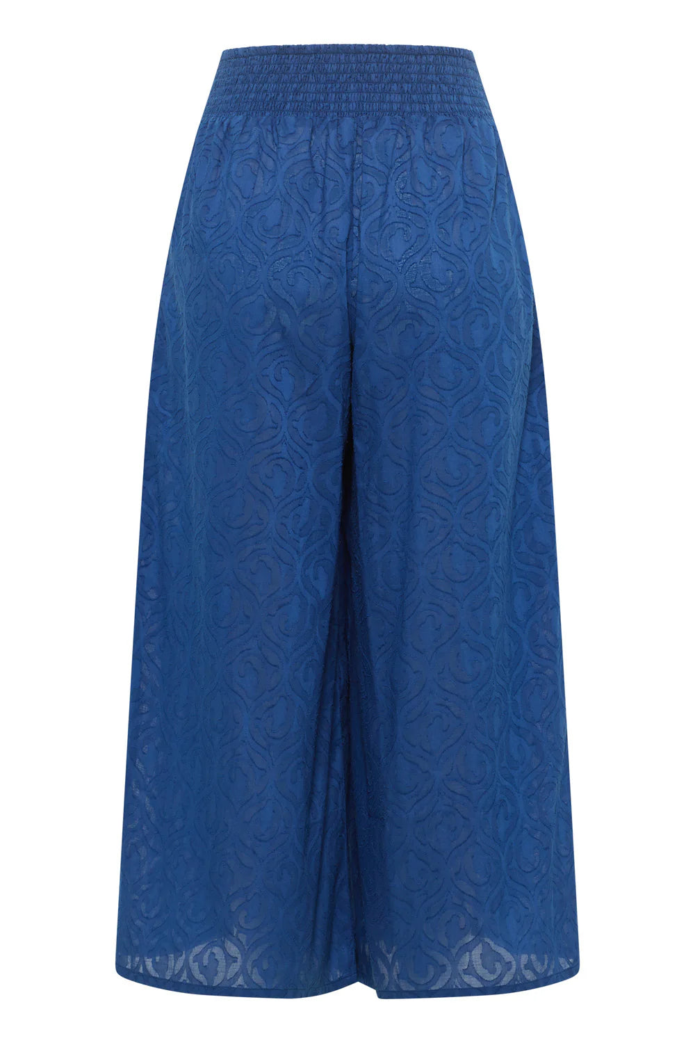 Tranquillo Hose "Soniaa" blau gemustert