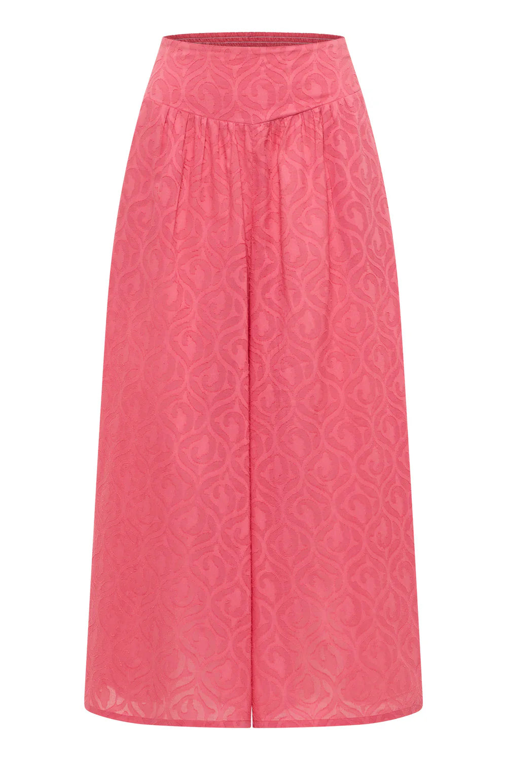 Tranquillo Hose "Soniaa" rosa/rot gemustert