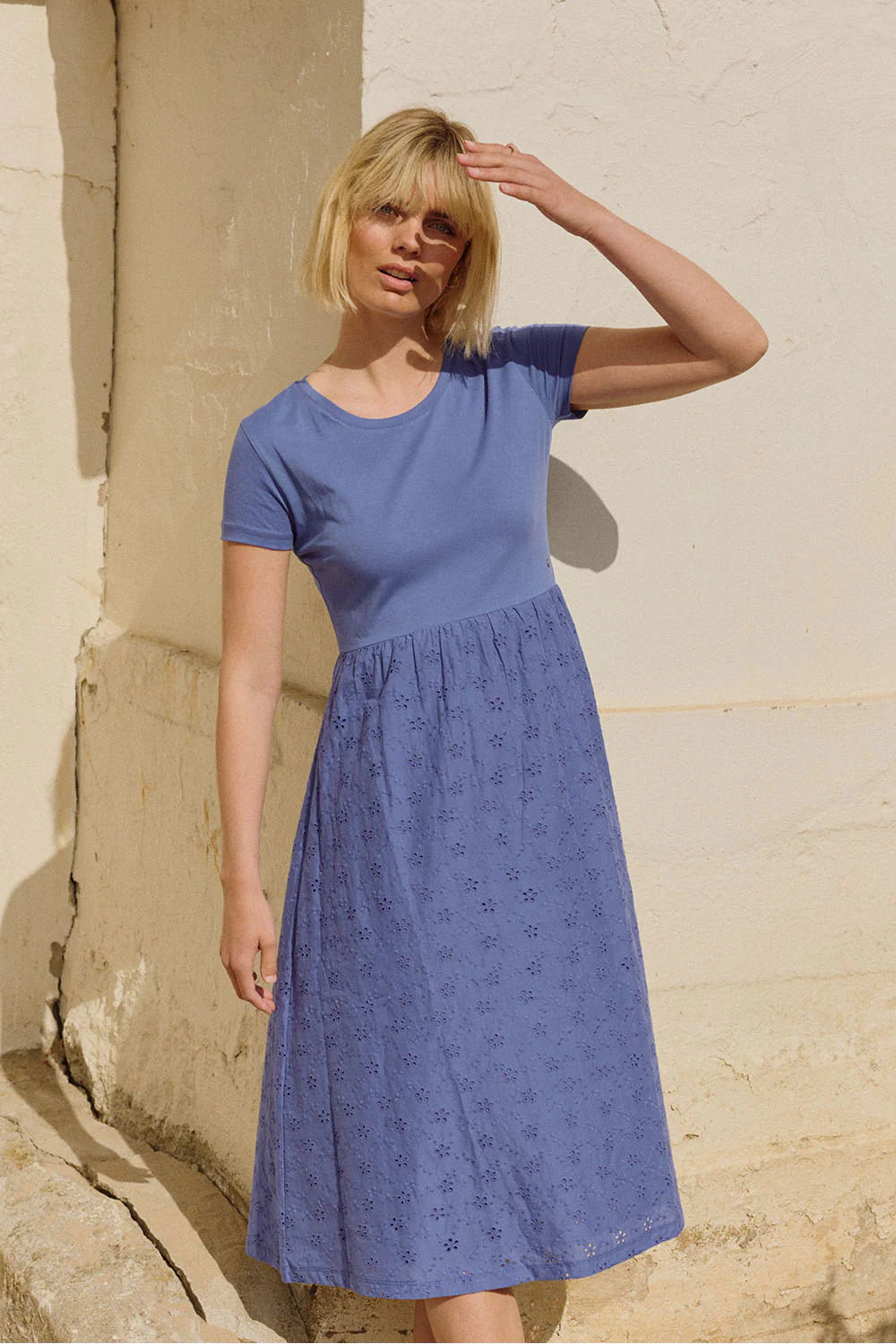 Tranquillo Kleid "Juliaa" hellblau/blau