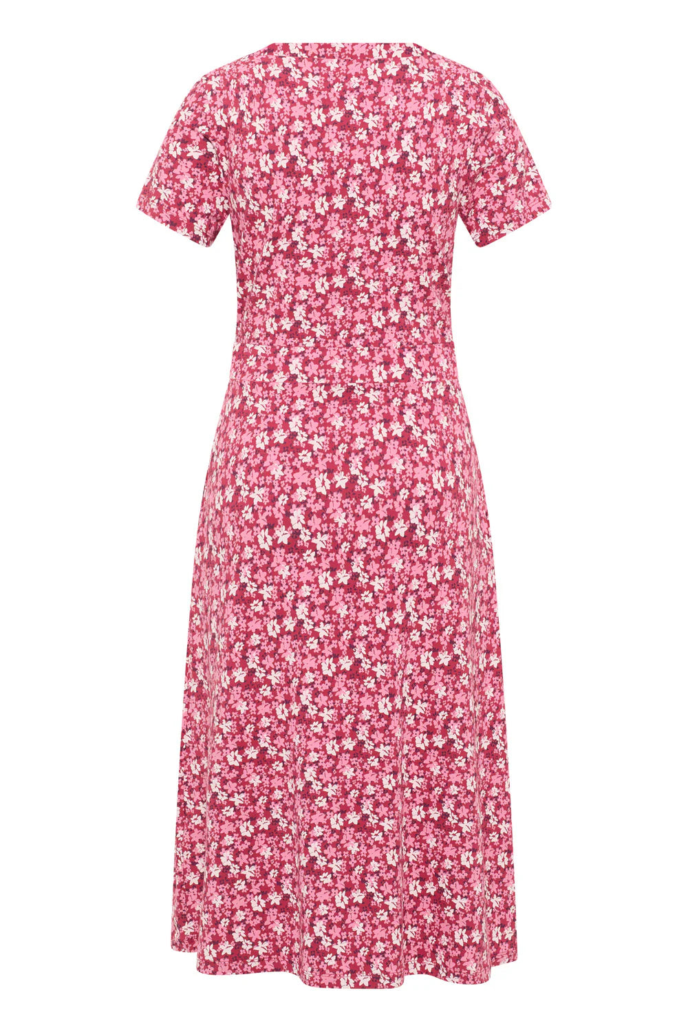 Tranquillo Kleid "Doroo" rot geblümt
