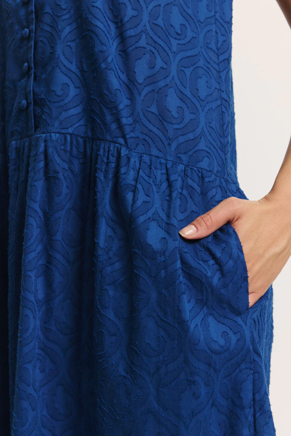 Tranquillo Kleid "Lenaa" blau