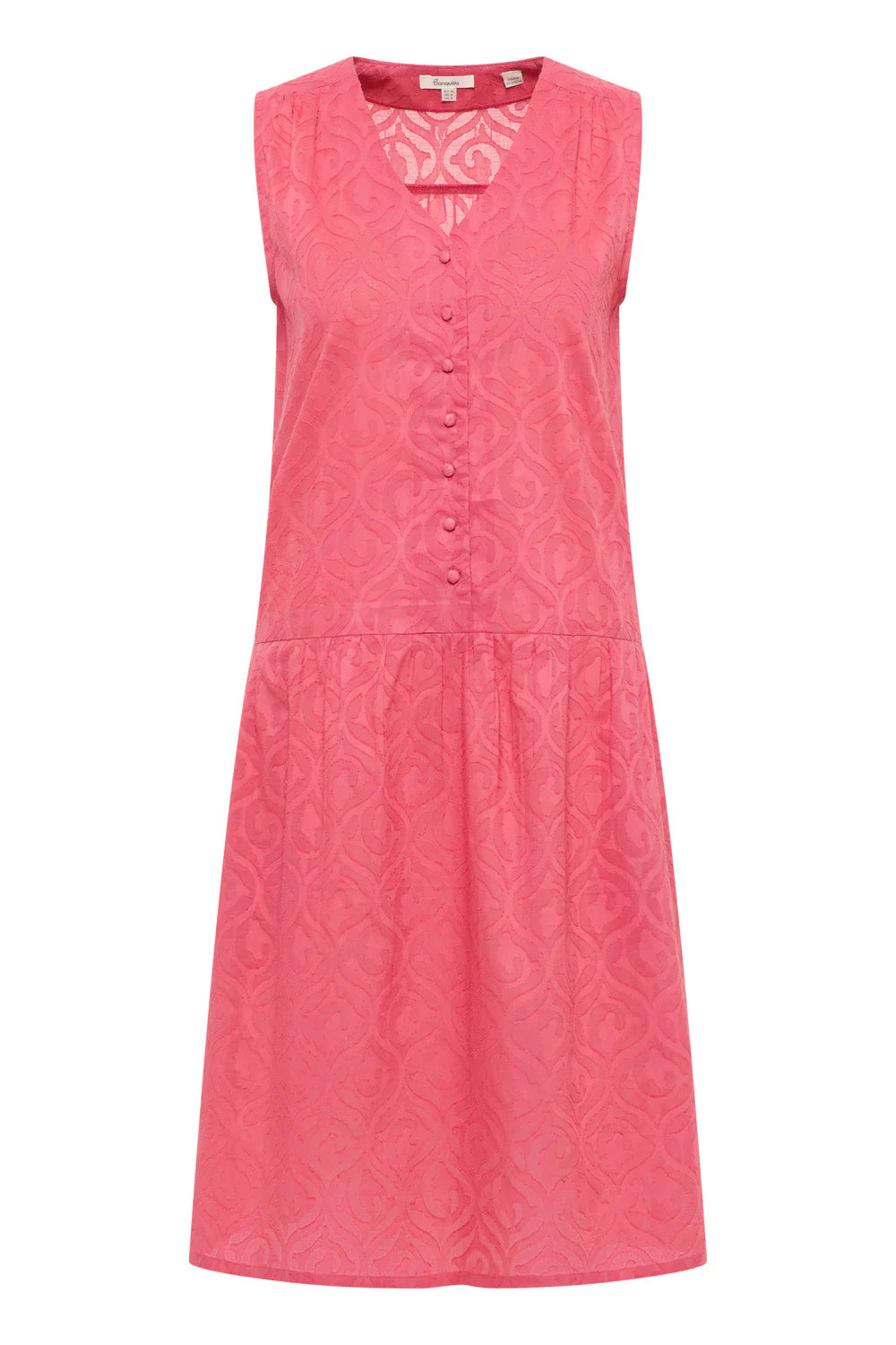 Tranquillo Kleid "Lenaa" rot/rosa