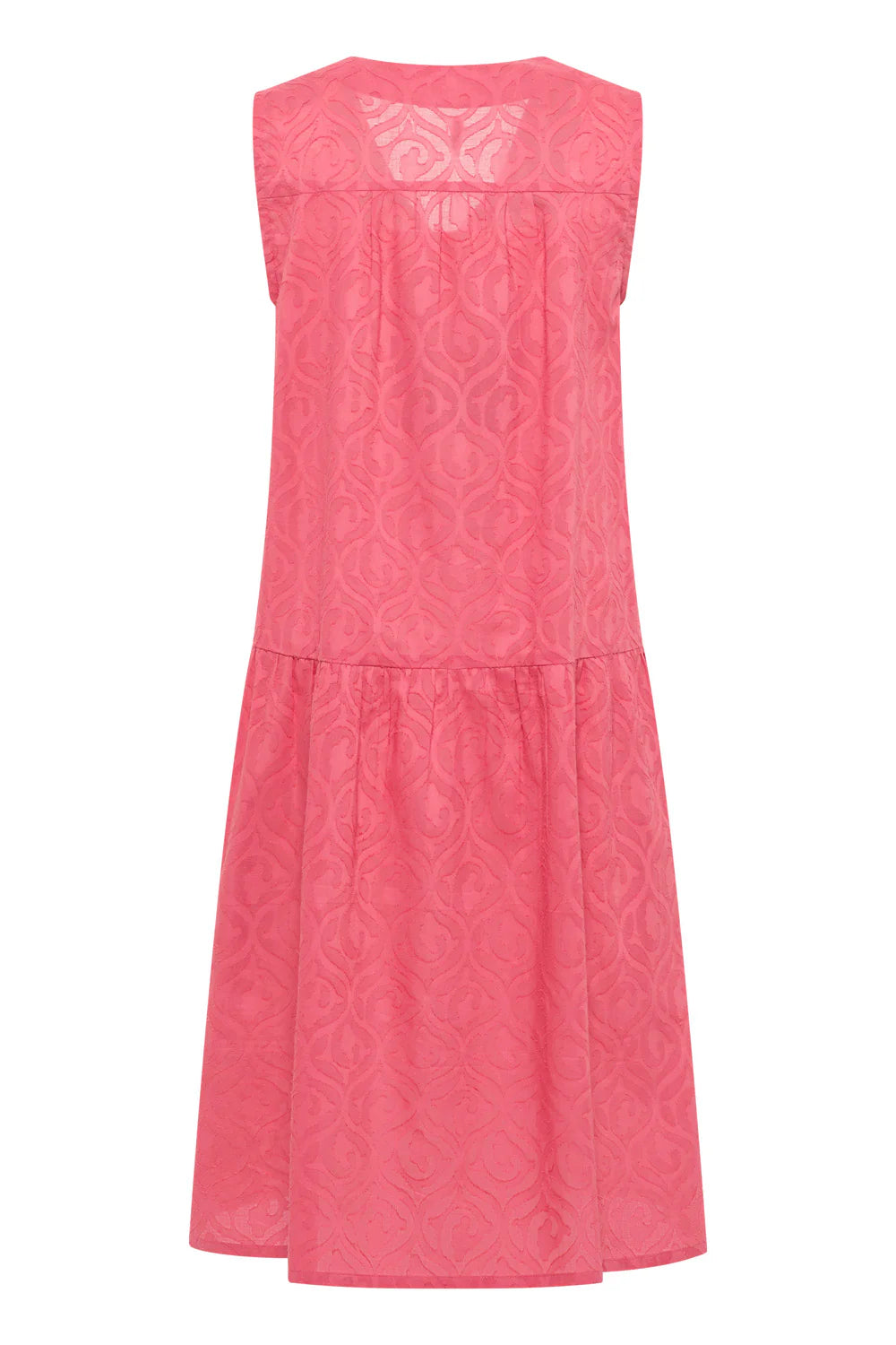 Tranquillo Kleid "Lenaa" rot/rosa