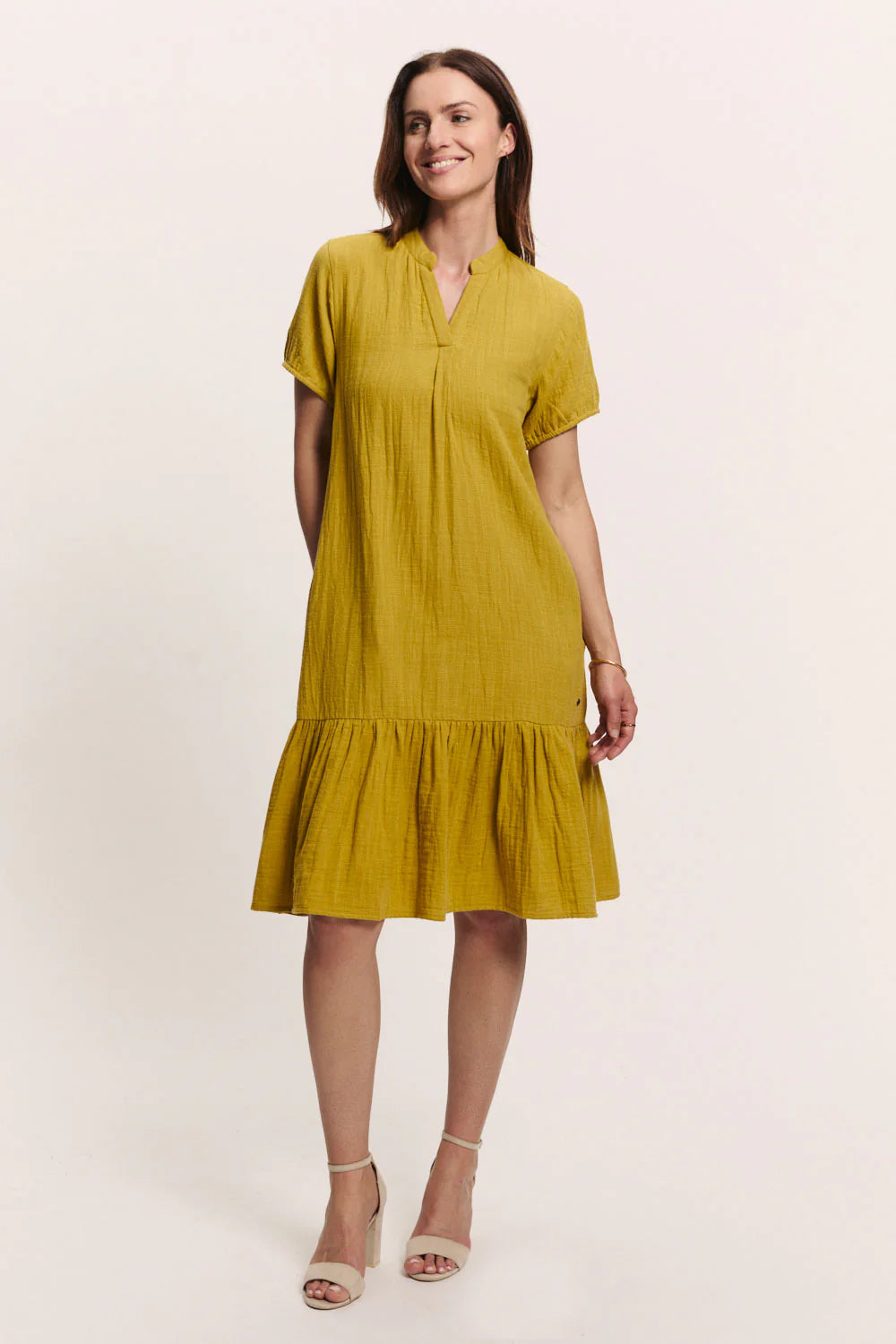 Tranquillo Kleid "Victoriaa" gelb