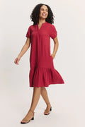 Tranquillo Kleid "Victoriaa" rot