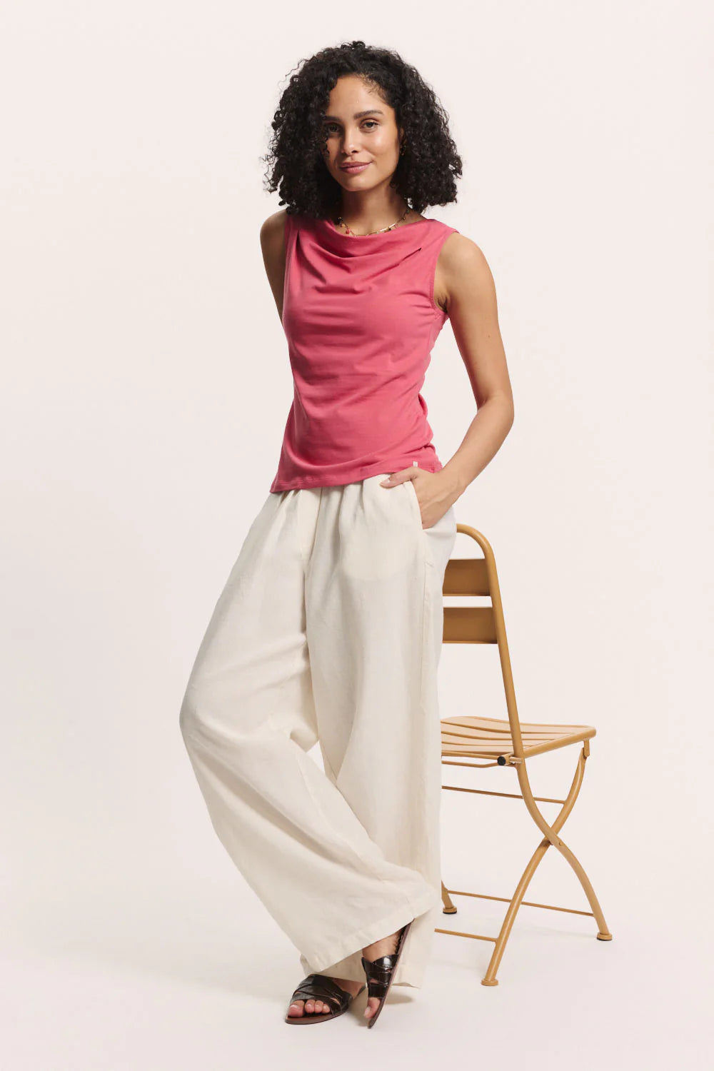 Tranquillo T-Shirt "Peeggy" rosa/pink