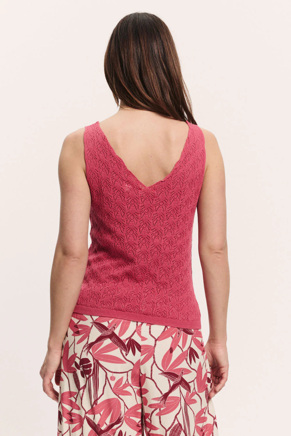 Tranquillo Top "Malaa" rot/pink
