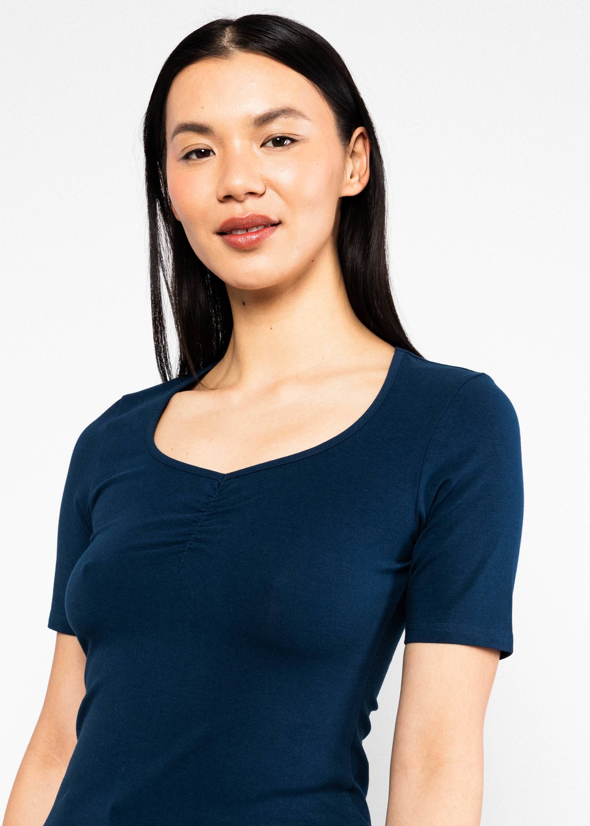 Blutsgeschwister T-Shirt "Balconnet Féminin" blau