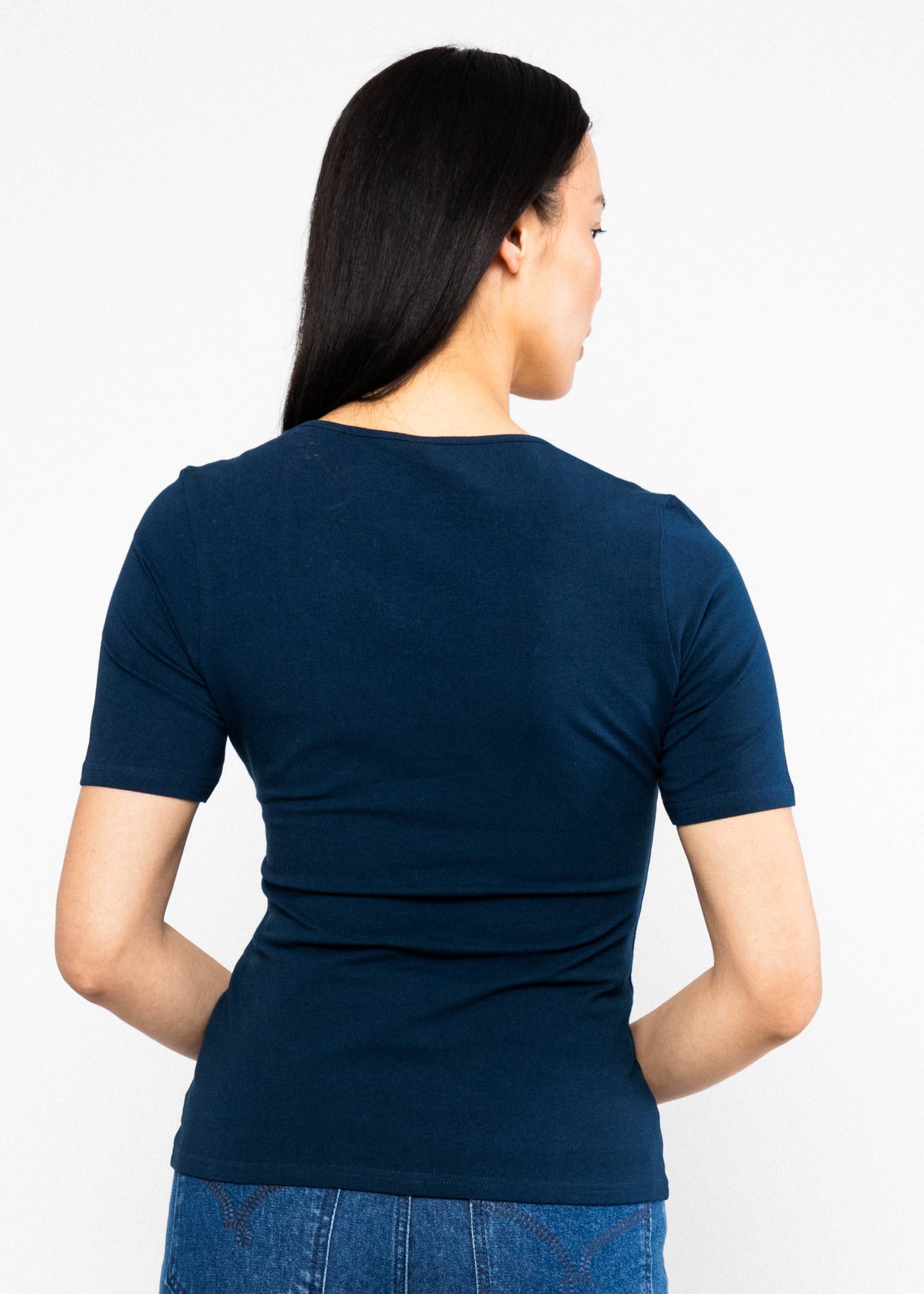 Blutsgeschwister T-Shirt "Balconnet Féminin" blau