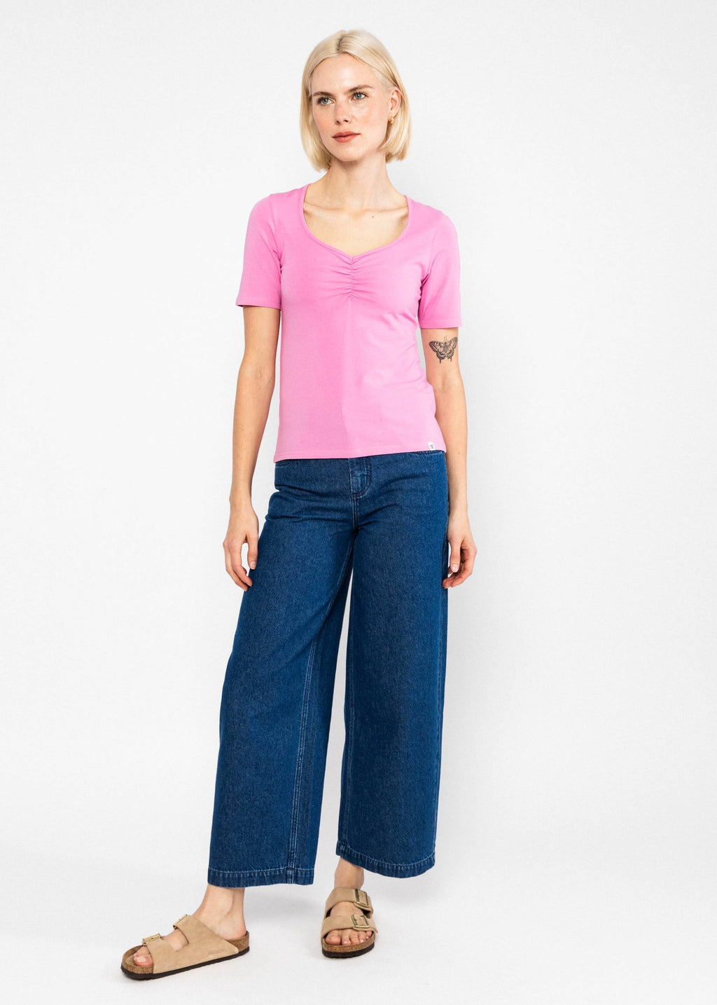 Blutsgeschwister T-Shirt "Balconnet Féminin" rosa