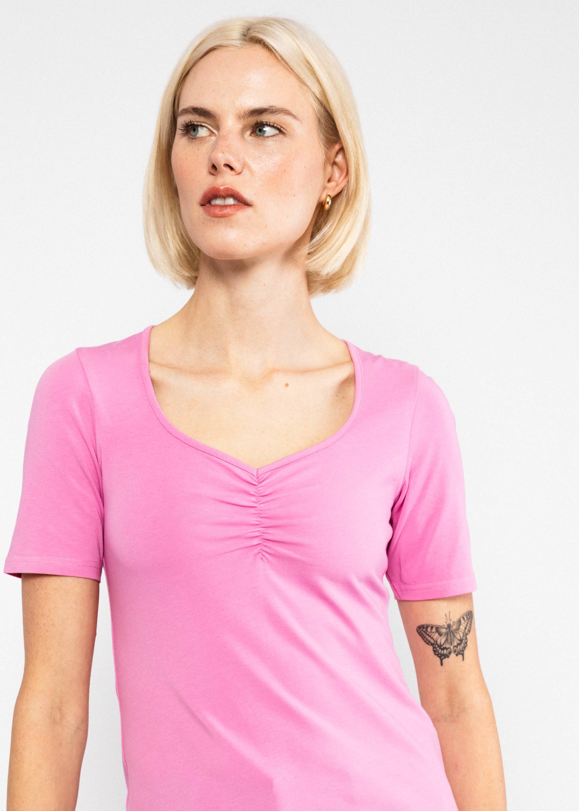 Blutsgeschwister T-Shirt "Balconnet Féminin" rosa