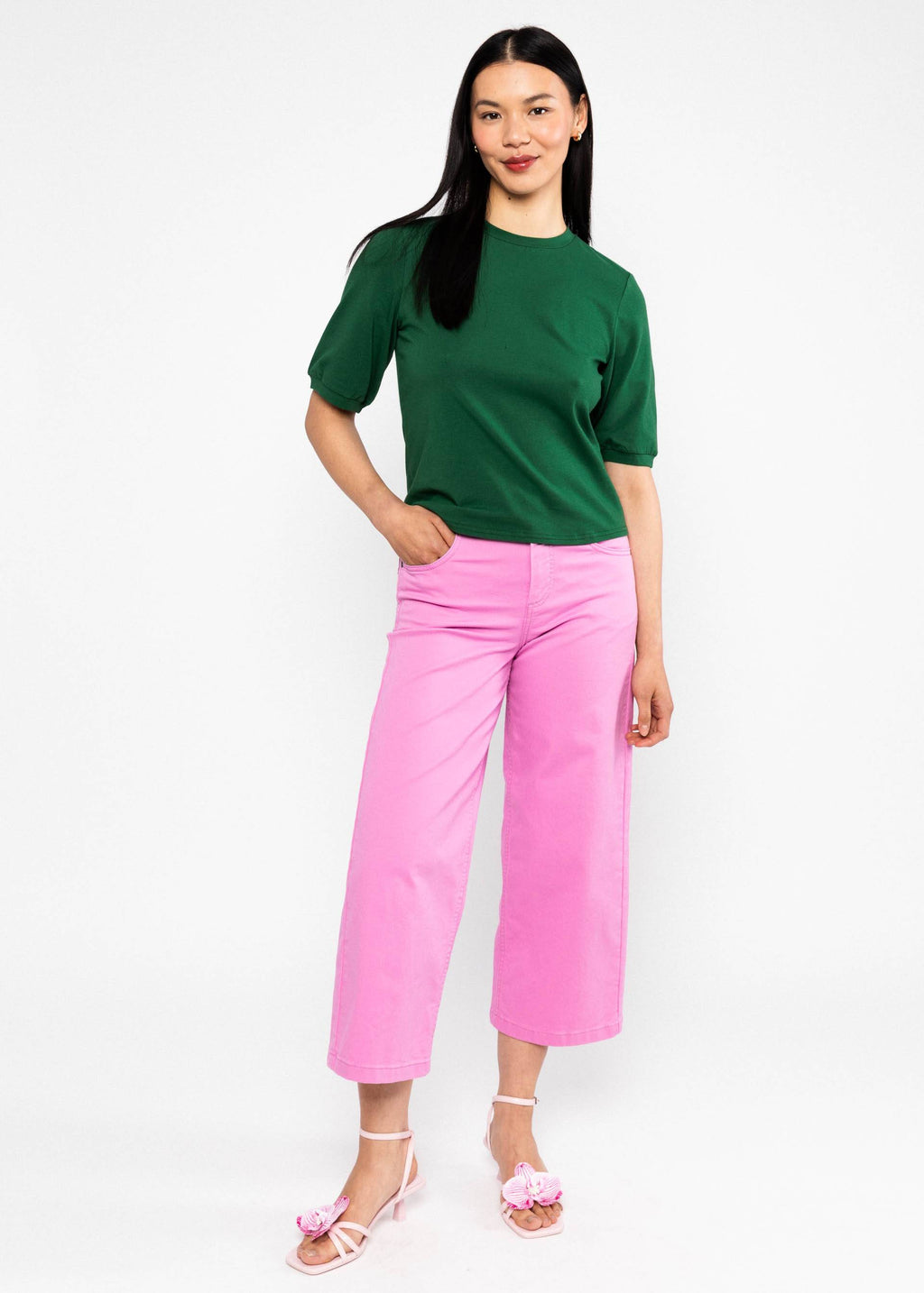 Blutsgeschwister Shirt "Gracious Gretchen" grün