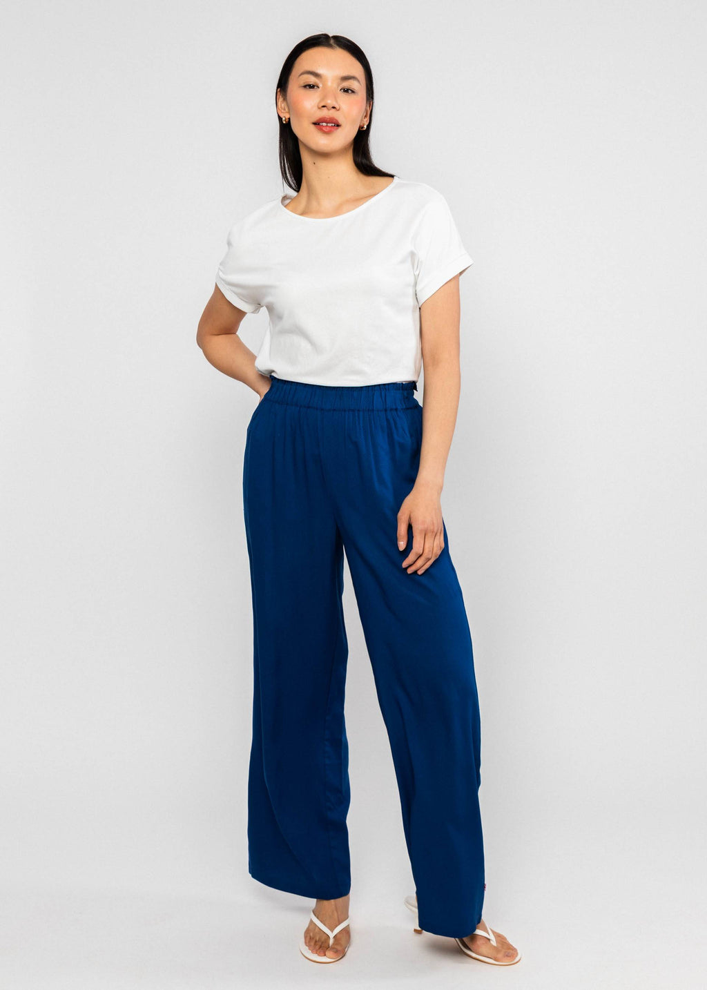 Blutsgeschwister Hose "Power walker" blau/dunkelblau