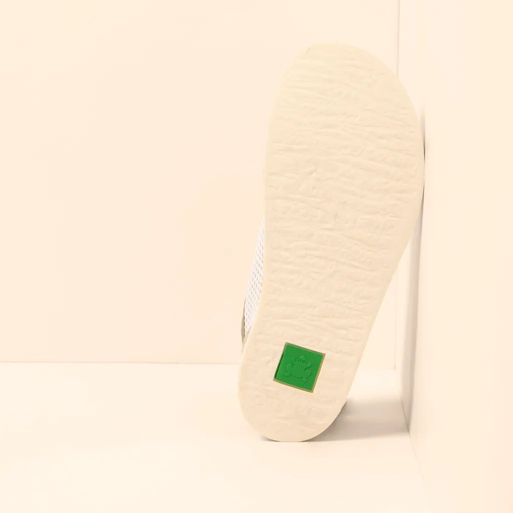 El Naturalista Barfußschuh Sneaker aus Gazematerial weiß