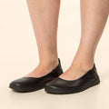 El Naturalista Barfußschuh Ballerina "Soft Nappa" schwarz