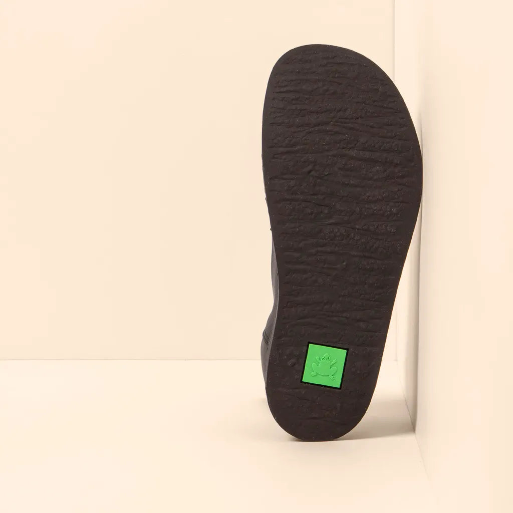 El Naturalista Barfußschuh Ballerina "Soft Nappa" schwarz