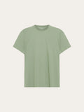 Knowledge Cotton Apparel Shirt hellgrün / grün