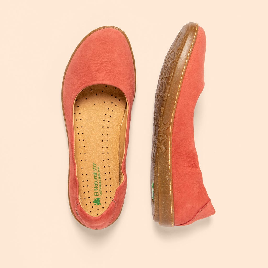 El Naturalista Barfußschuh Ballerina "Pleasant" rot