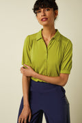 King Louie Bluse "Carina" grün