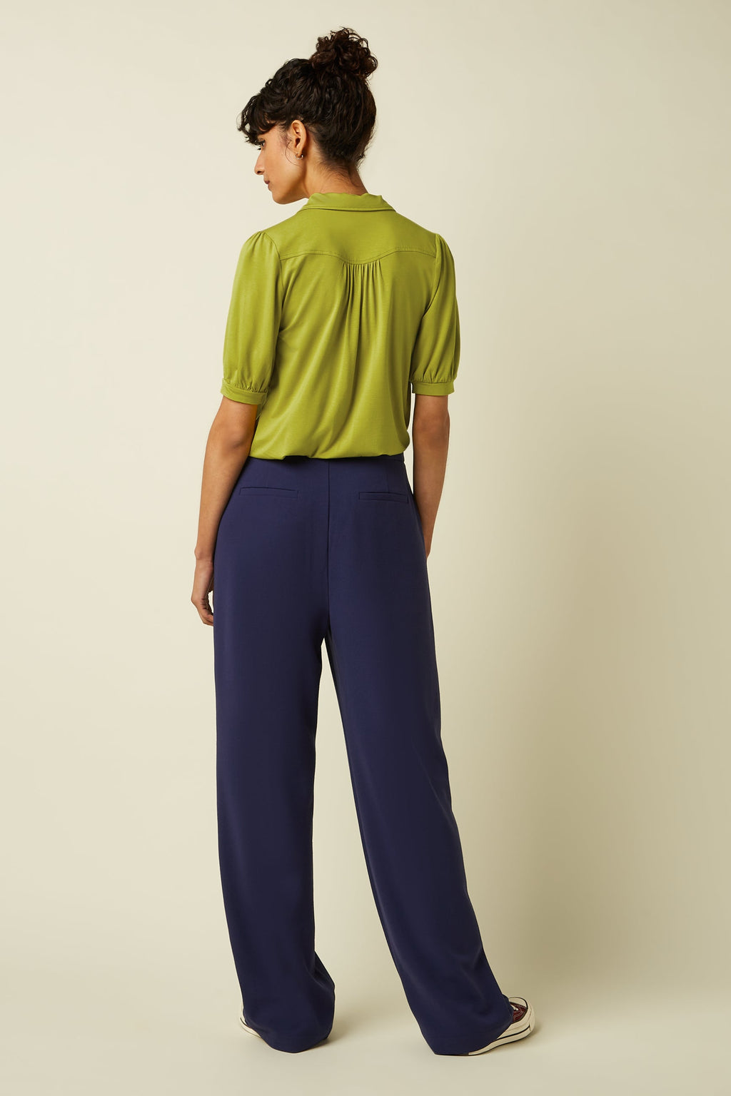 King Louie Bluse "Carina" grün