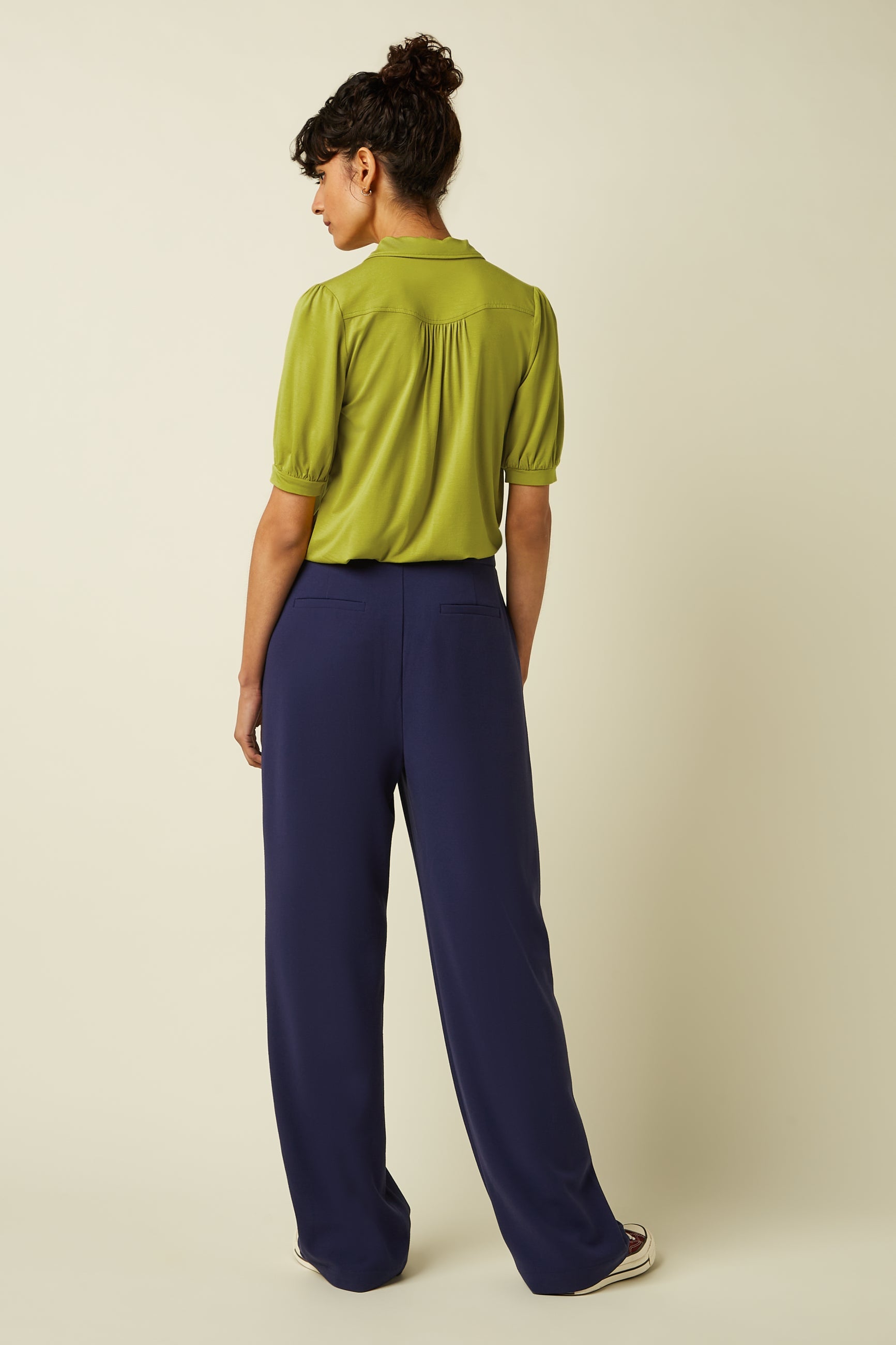 King Louie Bluse "Carina" grün