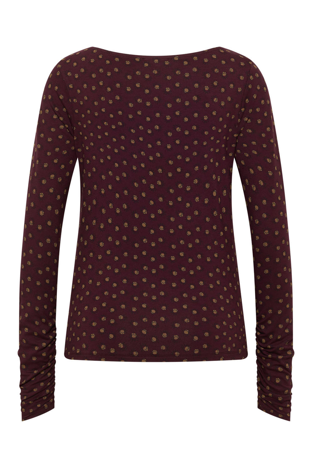 Tranquillo Shirt "Belindaa" braun/gemustert