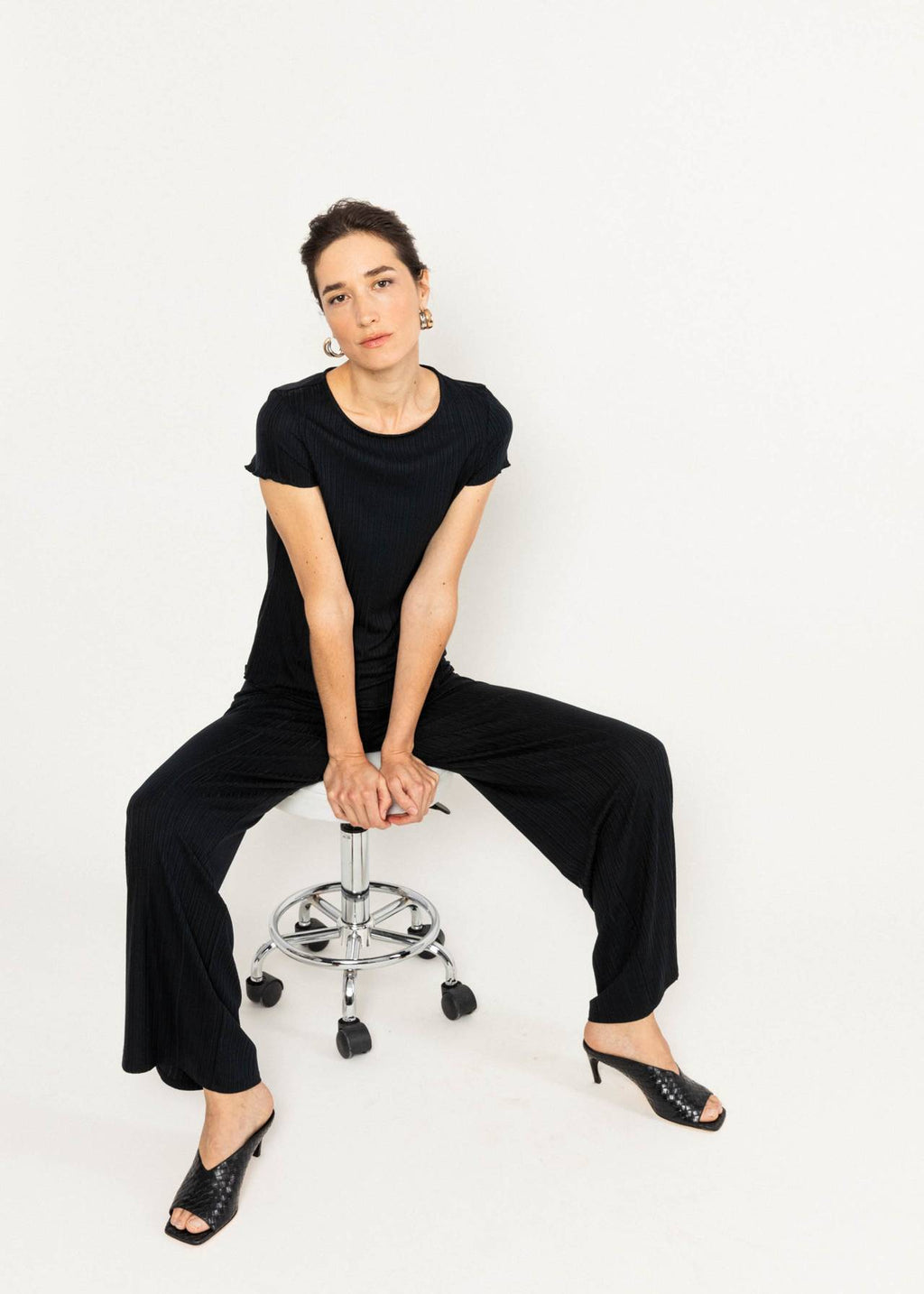 Blutsgeschwister Shirt "Mia" schwarz