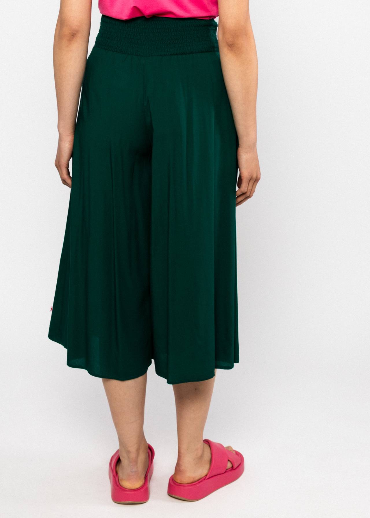 Blutsgeschwister Hose "Flotte Culottes" grün