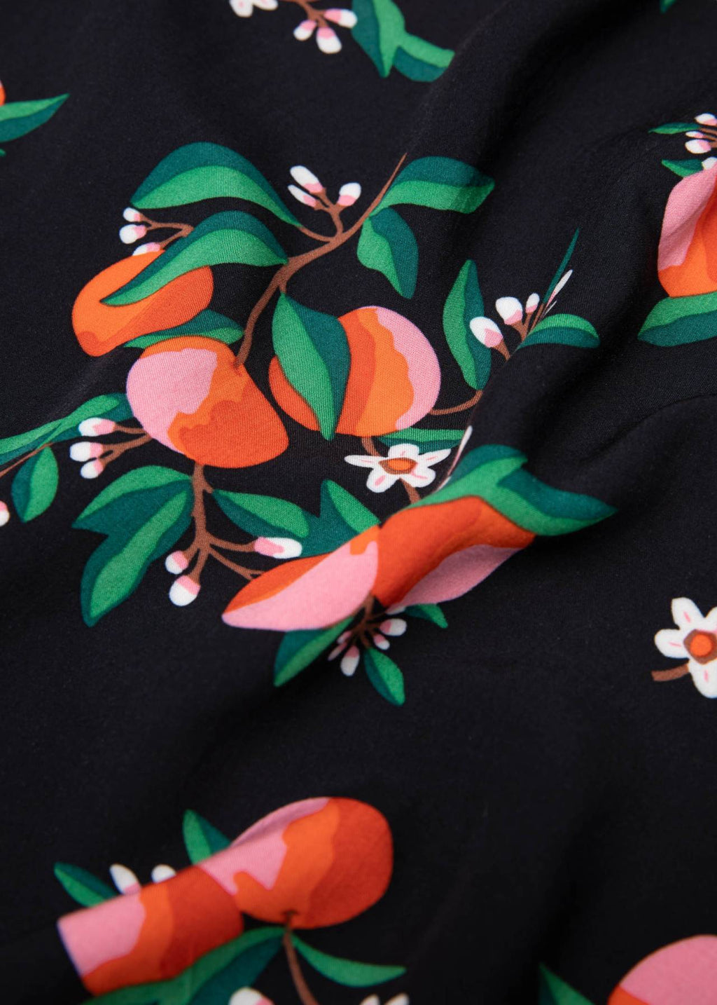 Blutsgeschwister Kleid "Seeds of Love" schwarz/gemustert
