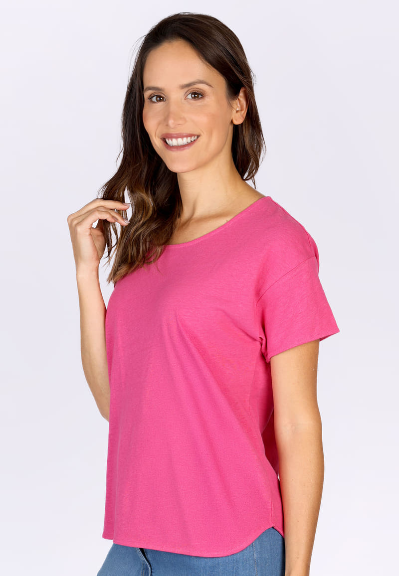 Sorgenfri Shirt aus Leinen "Betzi"