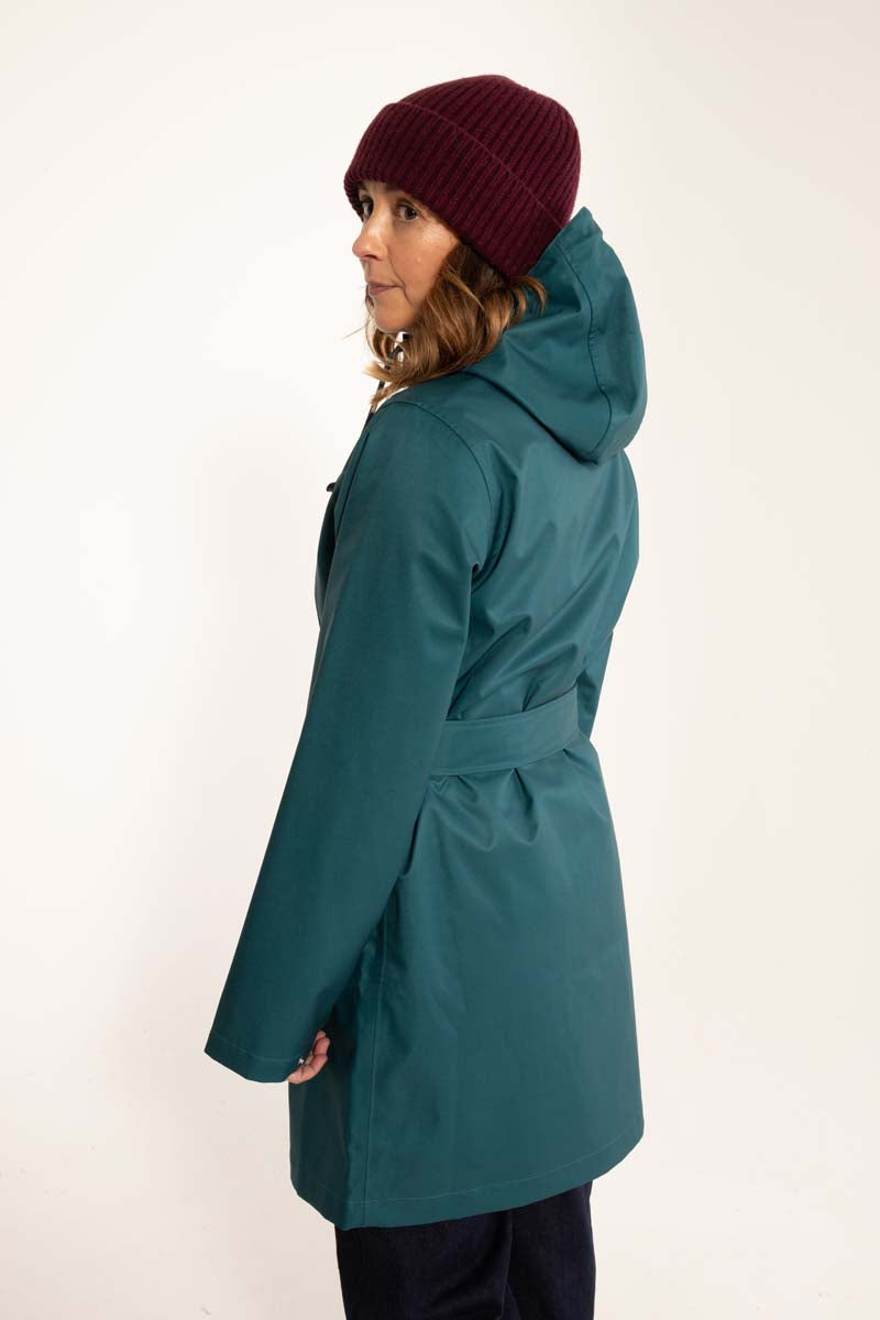 Danefae Regenjacke petrol/blau