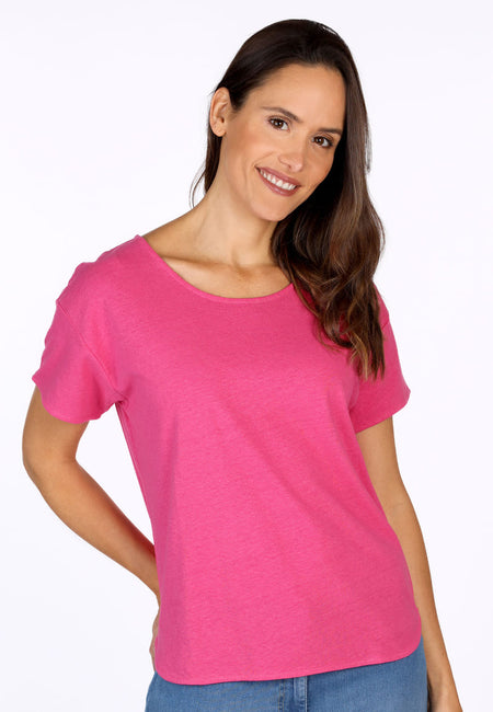 Sorgenfri Shirt aus Leinen 
