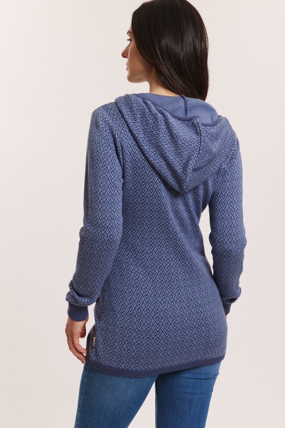 Tranquillo Strickjacke "Nadjaa" blau