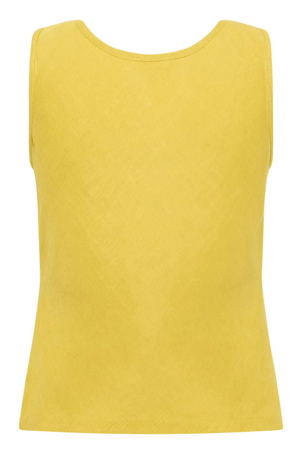 Tranquillo Bluse aus Leinen "Menaa" gelb