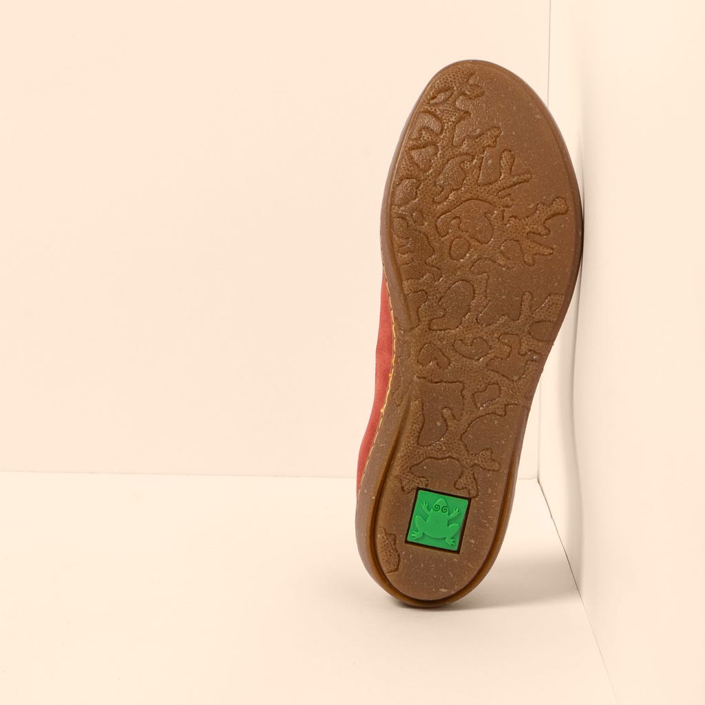 El Naturalista Barfußschuh Ballerina "Pleasant" rot