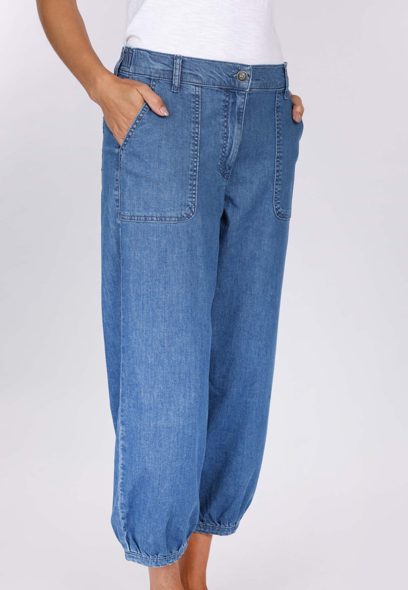 Deerberg Jeans "Eviana" hellblau