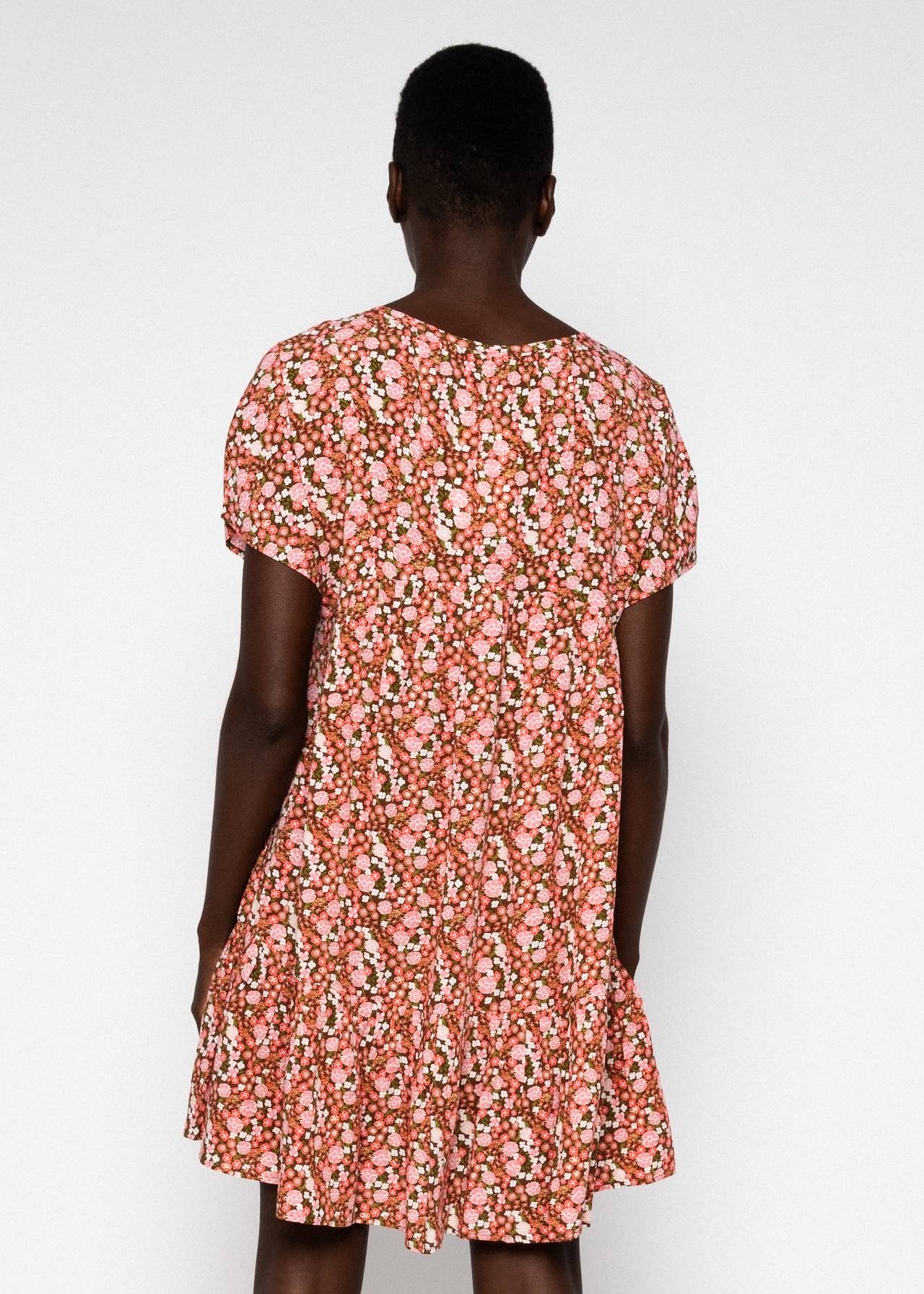 Blutsgeschwister Kleid "Seeds of Love" rosa/geblümt