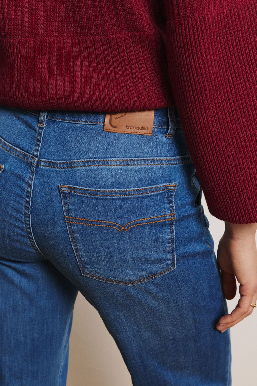 Tranquillo Jeanshose "Dinaa" blau