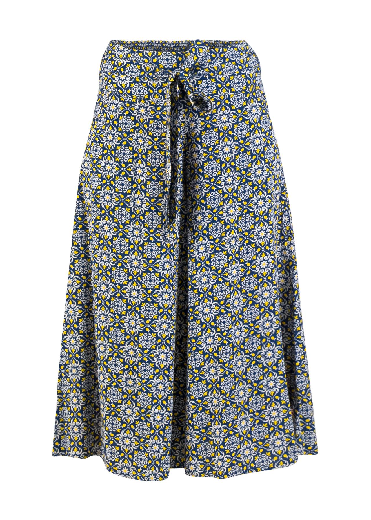 Blutsgeschwister Hose "Flotte Culottes" blau/gemustert