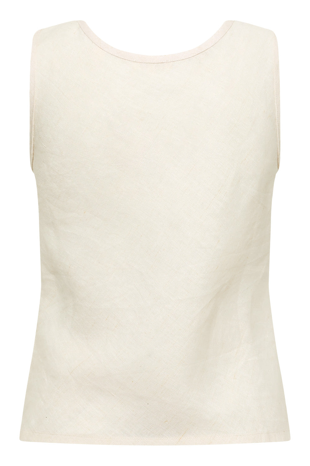Tranquillo Bluse aus Leinen "Menaa" weiß