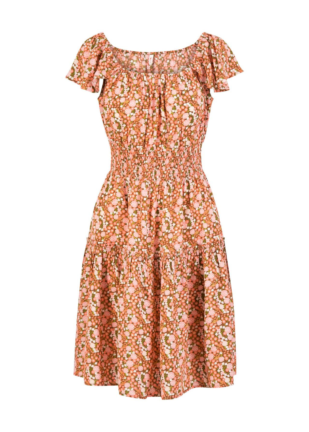Blutsgeschwister Kleid "Parasolita" rosa/geblümt