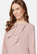 Modee Bluse "Schleife" rosè