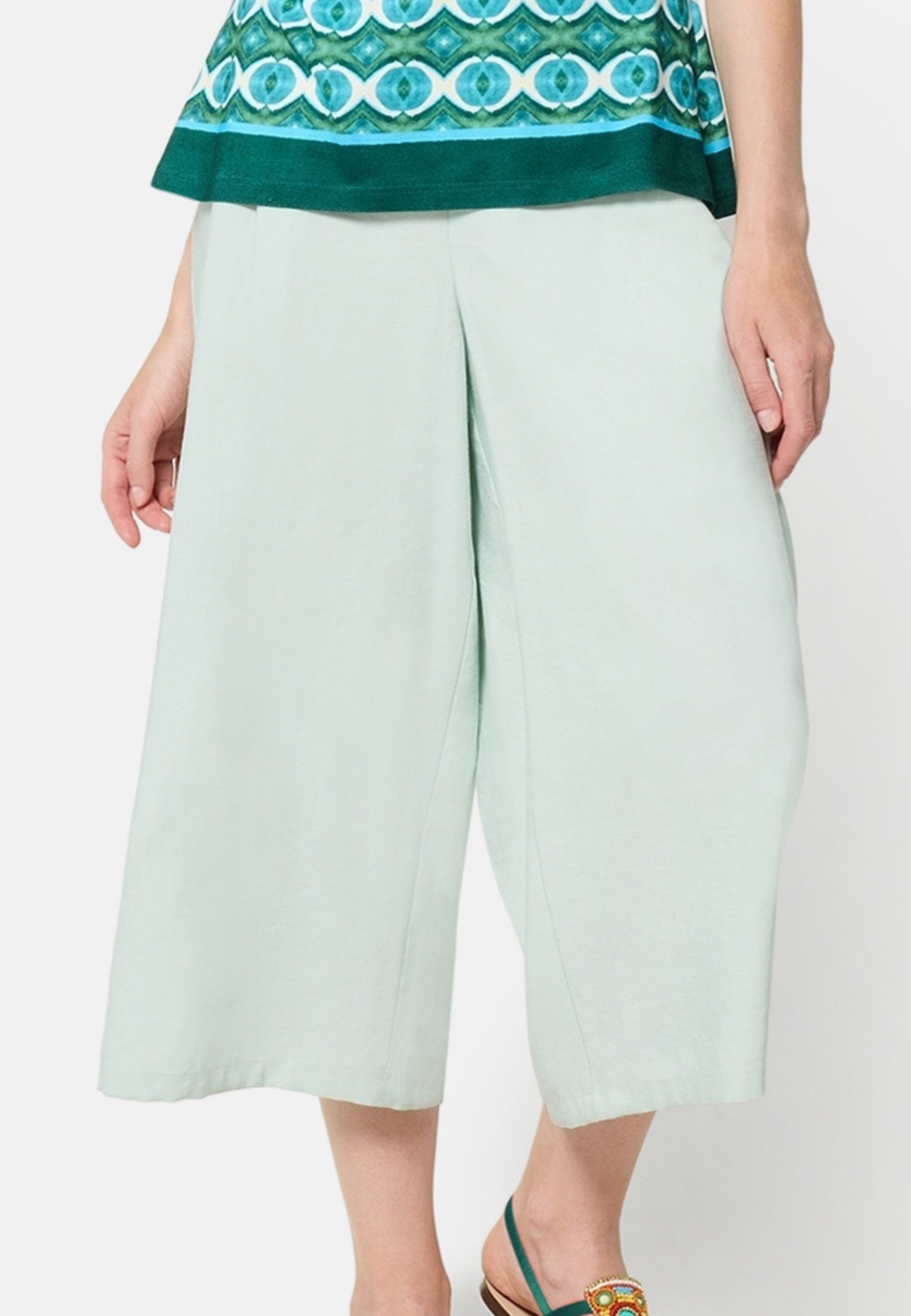 Modee Hose "Hosenrock " salbei