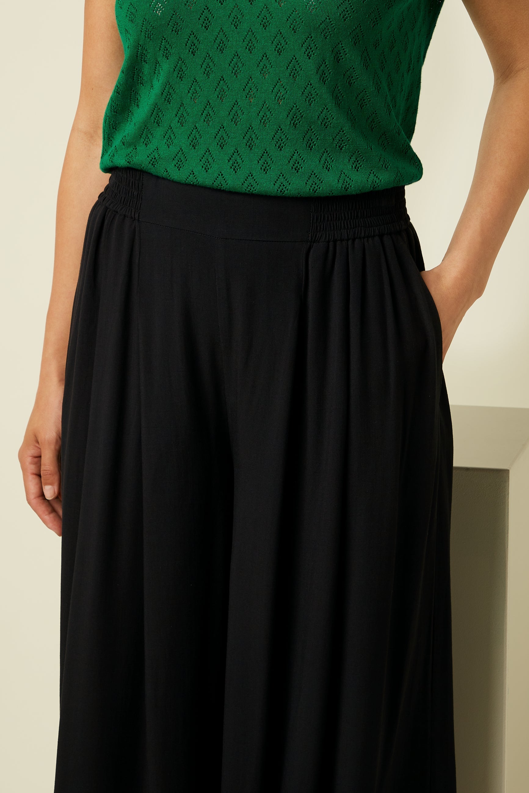 King Louie Shirt aus Strick "Mateo" grün